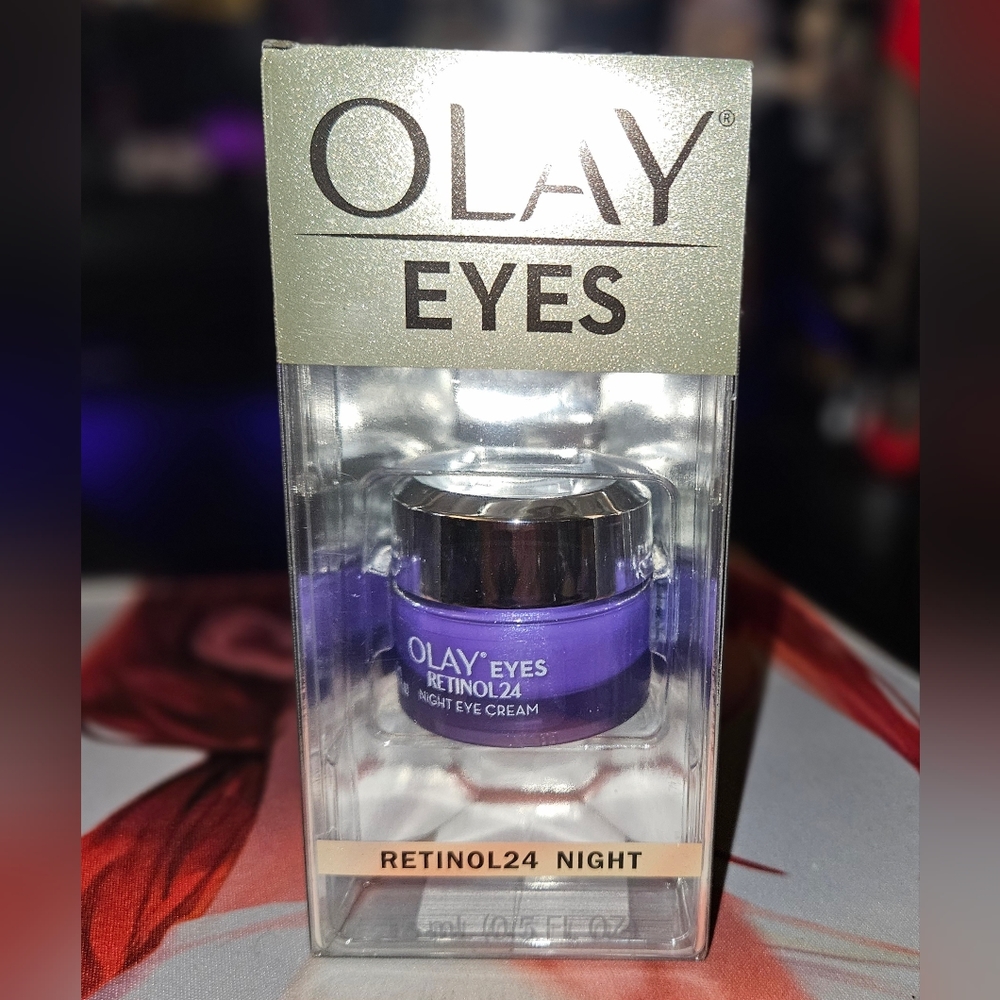 New OLAY Retinol 24  Night Eye Cream